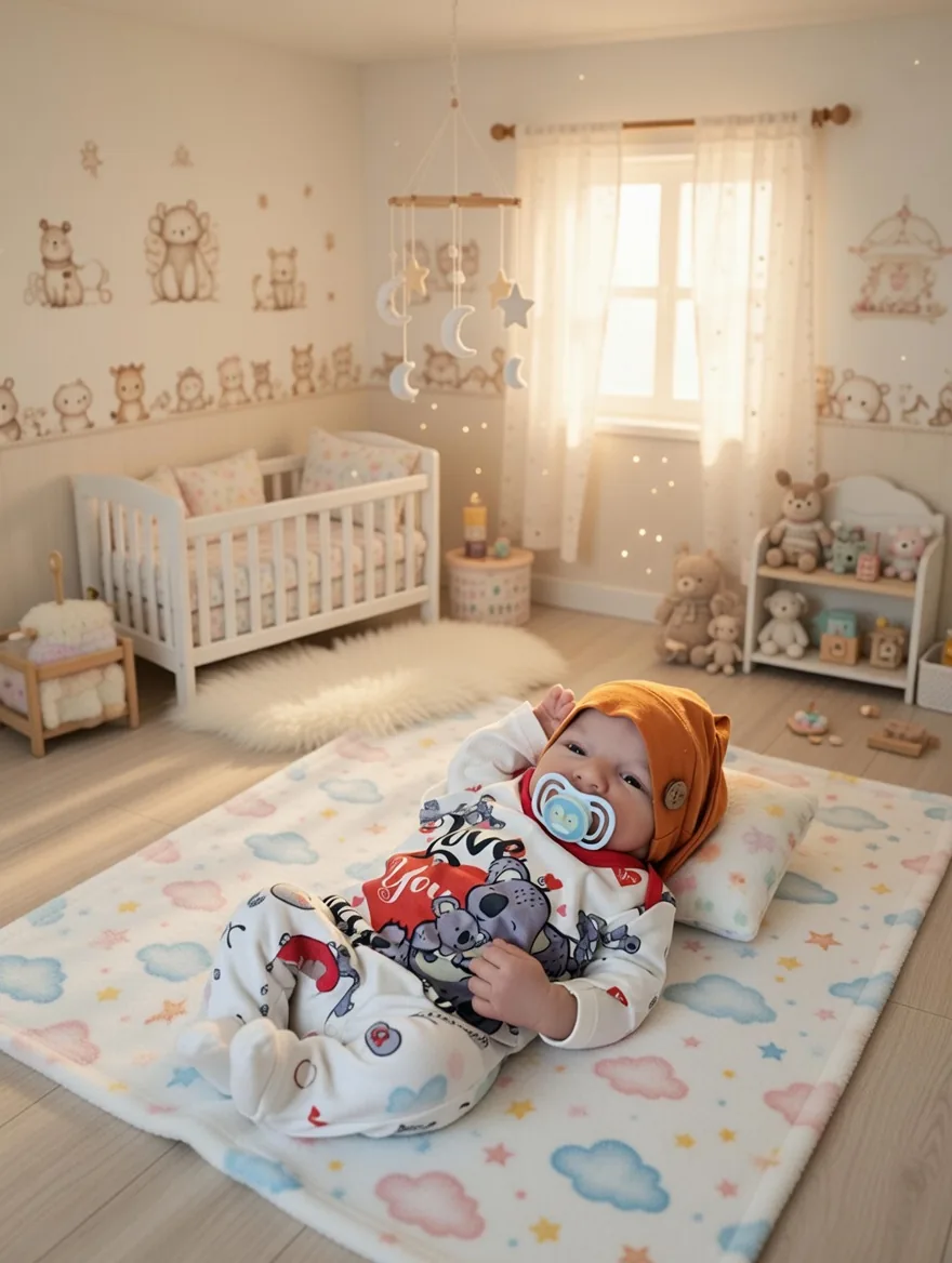 Ukázka úpravy fotografií reborn panenky 63